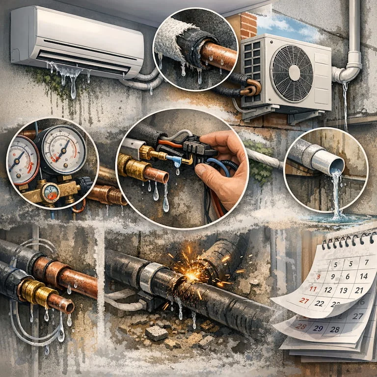 12 ошибок при установке кондиционера